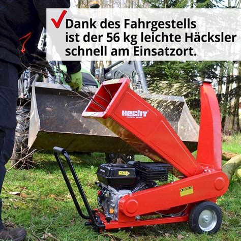 Hecht 6208 Benzin Gartenhäcksler 5 2 kW Kaufen auf Ricardo