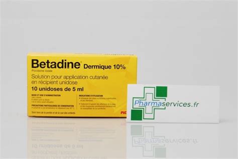 Betadine Dermique Unidoses