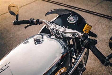 Vincent Black Shadow Cafe Racer A Brief History Of The Vincent Black