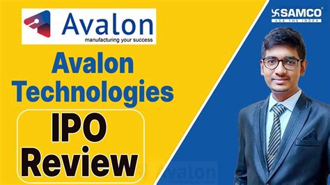 Avalon Technologies Limited Ipo Should Subscribe Or Avoid Ipo Review