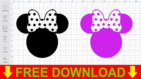 Cricut Disney Svg Files Minnie Mouse Svg Free Free Svg Cut Files