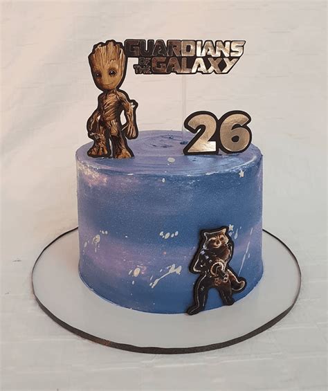 Guardians Of The Galaxy Birthday Cake Ideas Images Pictures