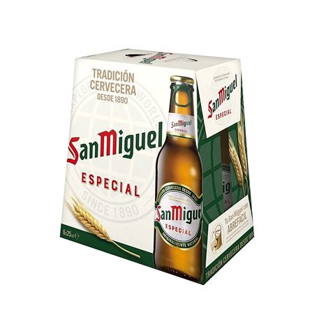 Pack Uds San Miguel Cerveza Especial Botell N X Ml Avunto