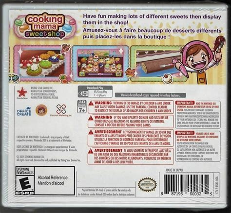 Cooking Mama Sweet Shop Nintendo 3ds 2017 For Sale Online Ebay