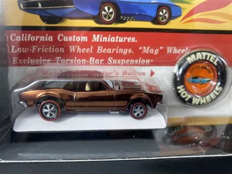 Hot Wheels Th Anniversary Redline Club Rlc Original Display Custom Camaro Picclick Ca