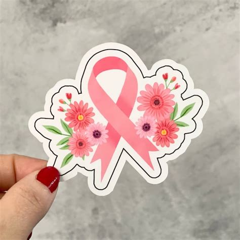 Breast Cancer Awareness Stickers Etsy