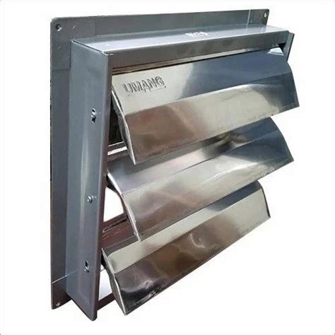 Aluminum Aluminium Exhaust Fan Louver Size 12 Inch At Rs 450 Number