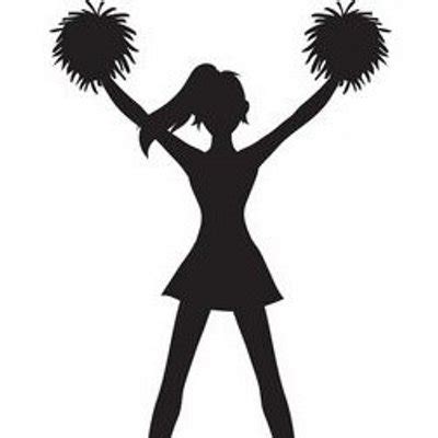 Cheerleader Jumping Silhouette at GetDrawings | Free download