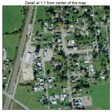 Aerial Photography Map Of Edison Oh Ohio