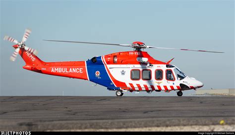 VH YXI Agusta Westland AW 139 Air Ambulance Victoria Michael