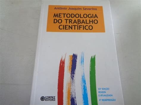 Metodologia Do Trabalho Científico Antônio Joaquim MercadoLivre