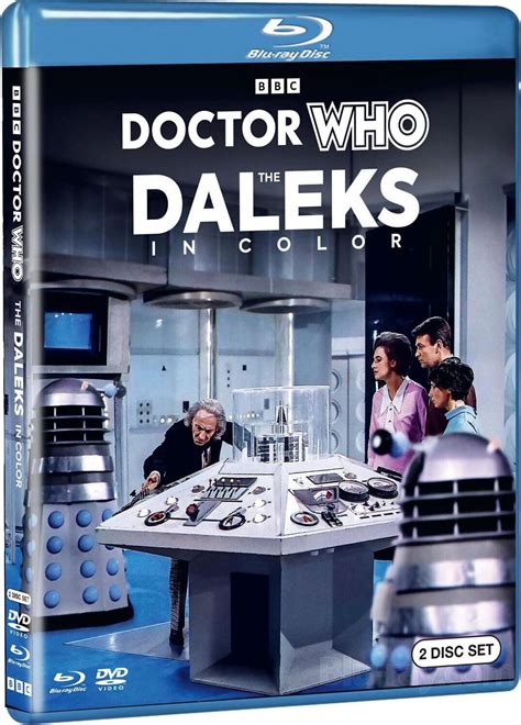 Doctor Who The Daleks In Color Blu Ray