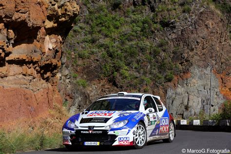 Martins Manuel Fernandes Pedro Peugeot 206 S1600 Rally Madeira