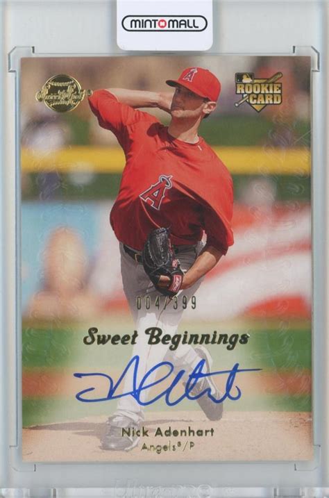 ミントモール MINT 広島店 2008 Sweet Spot Baseball Autographs Nick Adenhart