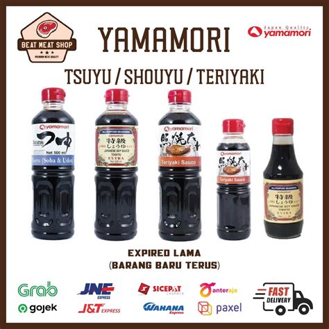 Jual Yamamori Teriyaki Sauce Tsuyu Soy Sauce Extra Tokyuu Shouyu