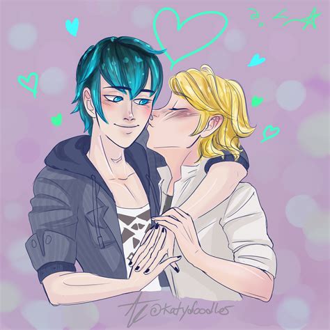 Lukadrien By Katydoodlesak On Deviantart Ladybug Art Anime Miraculous Ladybug