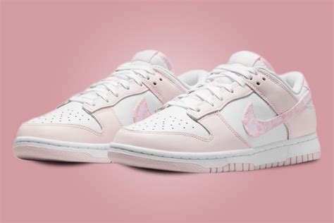 Pink Paisley Nike Dunk Low Pink Paisley Shoes Where To Buy Price