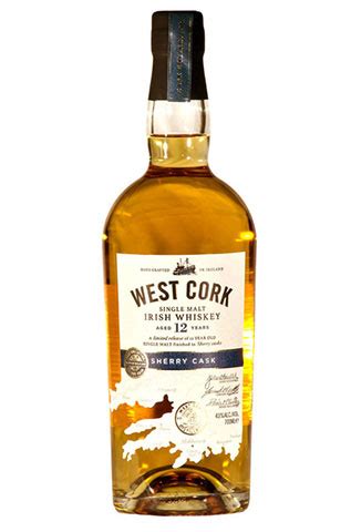 West Cork Year Old Sherry Cask Single Malt Irish Whiskey Whisky