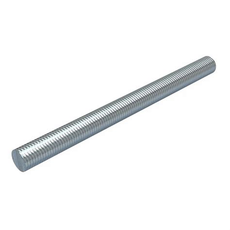 Material Galvanised Iron Polished Mm Gi Threaded Rods Round Size