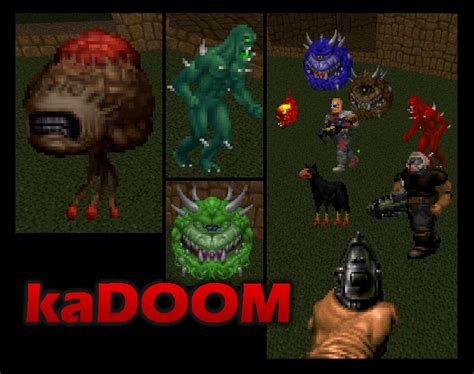 UPDATED KaDOOM V1 6 A Monster Mod For G ZDoom WADs Mods