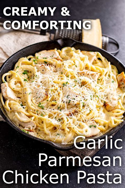 Garlic Parmesan Chicken Pasta Chicken Breast Recipes Baked Chicken Parmesan Pasta Chicken