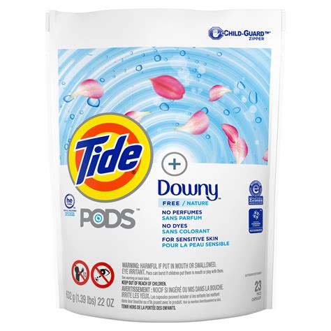 Tide Pods Plus Downy Free Nature He Laundry Detergent Pacs Shop