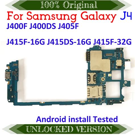 Carte M Re Originale D Bloqu E Pour Samsung Galaxy J J F J Ds