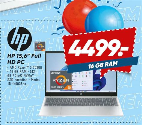 Hp Full Hd Pc Tilbud Hos Bilka