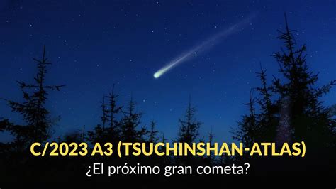 Cometa Tsuchinshan Atlas Cometa Del Siglo Visible en España 2024