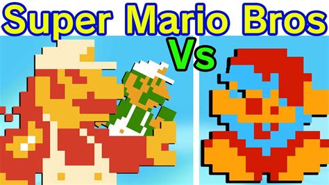 Friday Night Funkin Vs 8 Bit Mario Super Mario Bros Funk Mix Fnf Mod