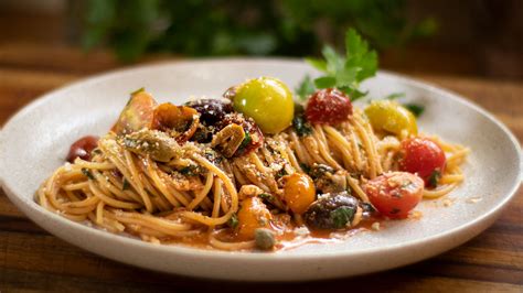 Sicilian Spaghetti Easy Meals With Video Recipes By Chef Joel Mielle