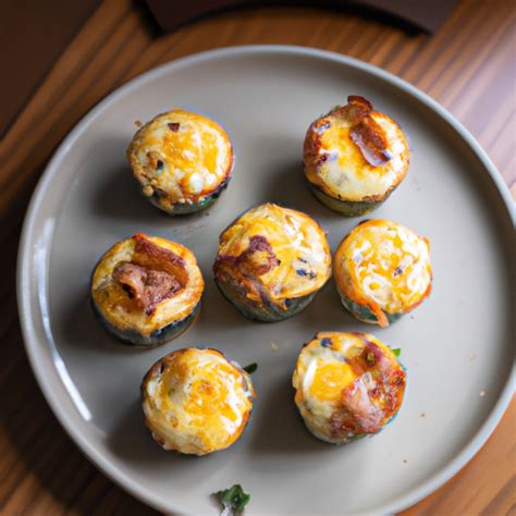 Cheesy Bacon Egg Cups Tastes Like Happy Food Recipe Blog