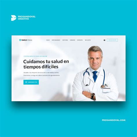 Diseño página web para centro médico familiar