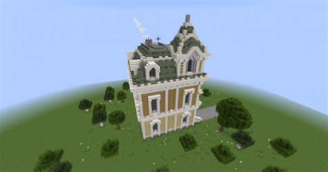 Victorian Minecraft House Schematics