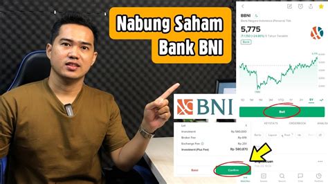 Cara Nabung Saham Bank Bni Untuk Pemula Youtube