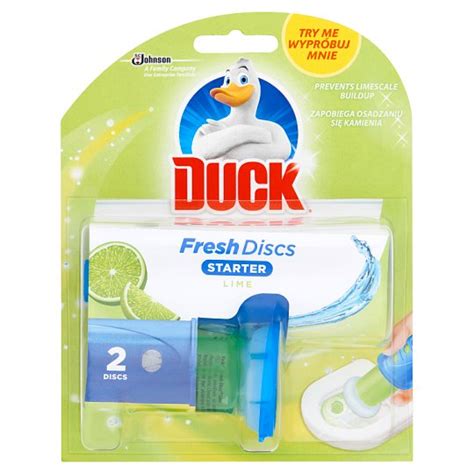 Duck Fresh Discs Lime Wc Bl T Korong Ml Tesco Bev S Rl S