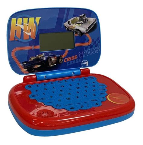 Laptop Infantil Hot Wheels Candide MercadoLivre