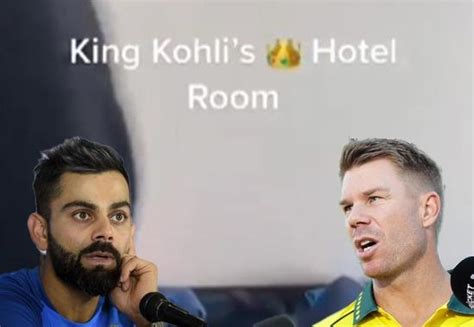 Virat Kohlis Hotel Room Video Leaked David Warner Calls It Unacceptable