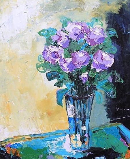 Daily Painters Abstract Gallery Contemporary Abstract Flower Painting