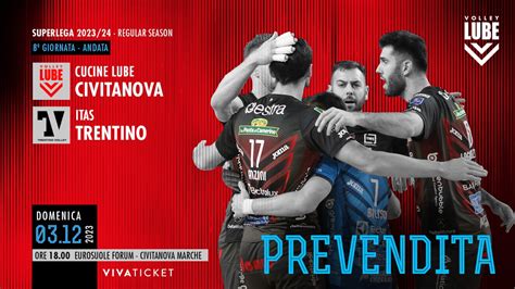 Volley Lube Itas Trentino Di SuperLega Info Sulla Prevendita Dei