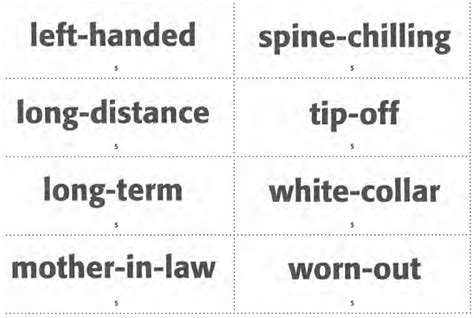 What Is Hyphenated Compound Word Pelajaran