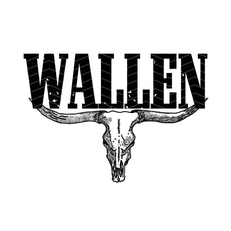 Wallen Bull Skull Digital Png Western Bull Png Cowboy Png Etsy Israel