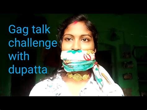 Gag Talk Challenge With Dupatta Requested Video Gag Talk Challenge