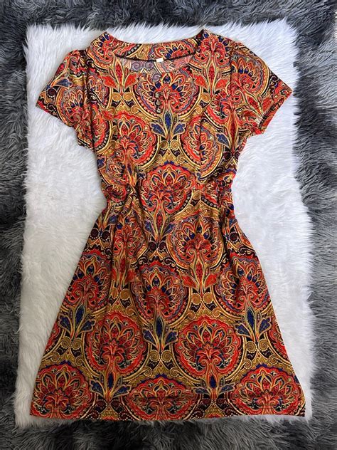 Boho Paisley Dress on Carousell