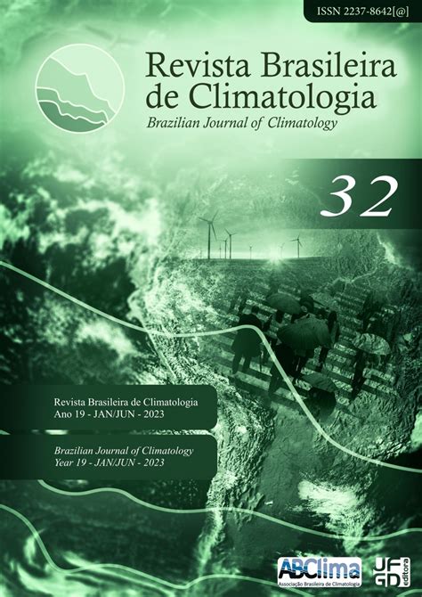 Revista Brasileira De Climatologia Associação Brasileira De Climatologia