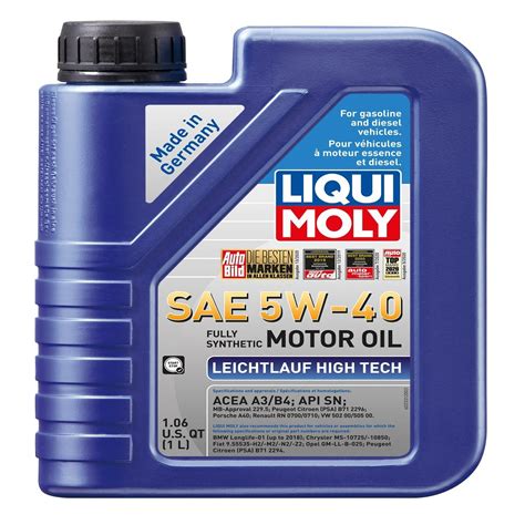 Liqui Moly Leichtlauf High Tech Engine Oil Full Synthetic W Liter