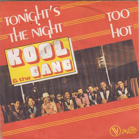 Kool The Gang Too Hot Tonight S The Night 1979 Vinyl Discogs