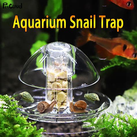 Aquarium Snail Catcher Fish Tank Snail Trap Plants Planaria Pest Catch