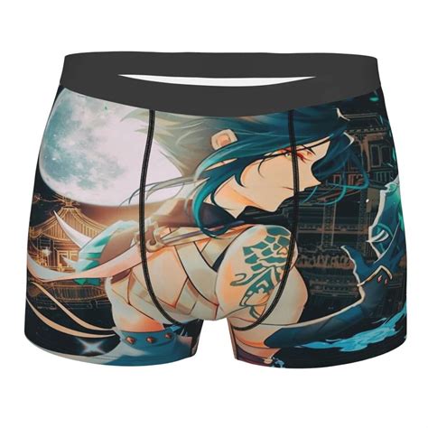 Genshin Impact Xiao Underpants Breathbale Panties Men S Underwear Sexy Shorts Boxer Briefs