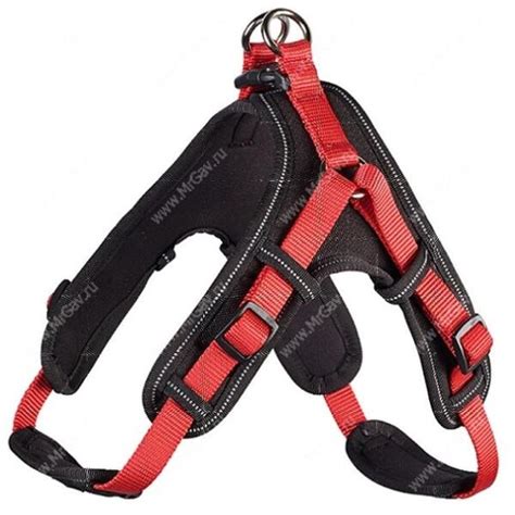 Шлейка неопреновая Hunter Vario Neopren L, красно-черная - Интернет ...